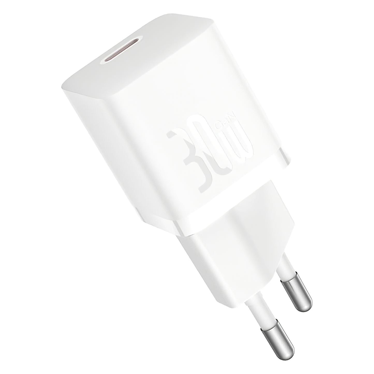 Baseus GaN5S Kabel USB-C Ładowarka sieciowa GaN5S, 30W, 3A, 1 x USB-C, biały P10110902213-00