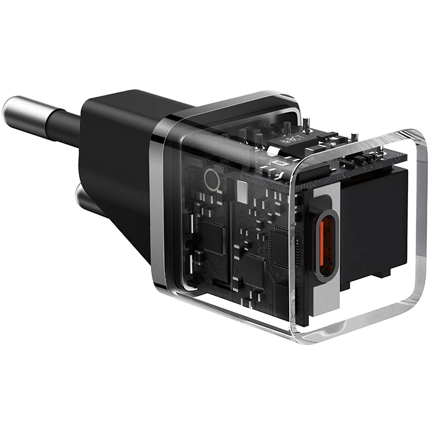 Kabel Baseus GaN5 USB-C Ładowarka sieciowa GaN5, 20W, 3A, 1 x USB-C, czarny P10110900113-00