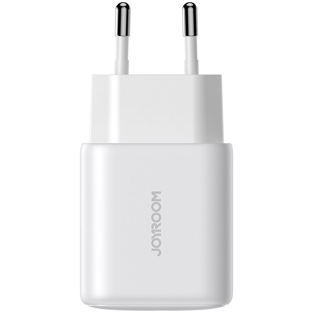 Ładowarka sieciowa z kablem USB-C Joyroom JR-TCF20, 20W, 3A, 1 x USB-C, Biała