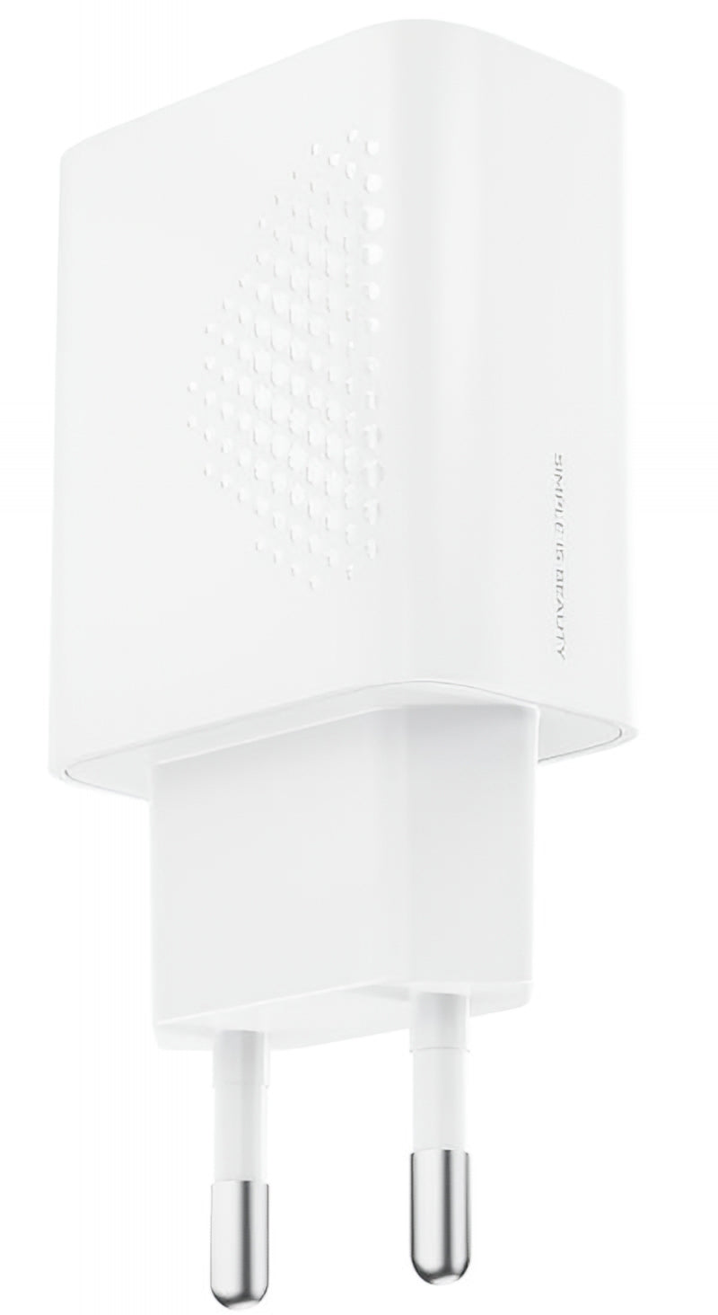 Ładowarka sieciowa z kablem USB-C XO Design L159, 18W, 3A, 1 x USB-A, Biała