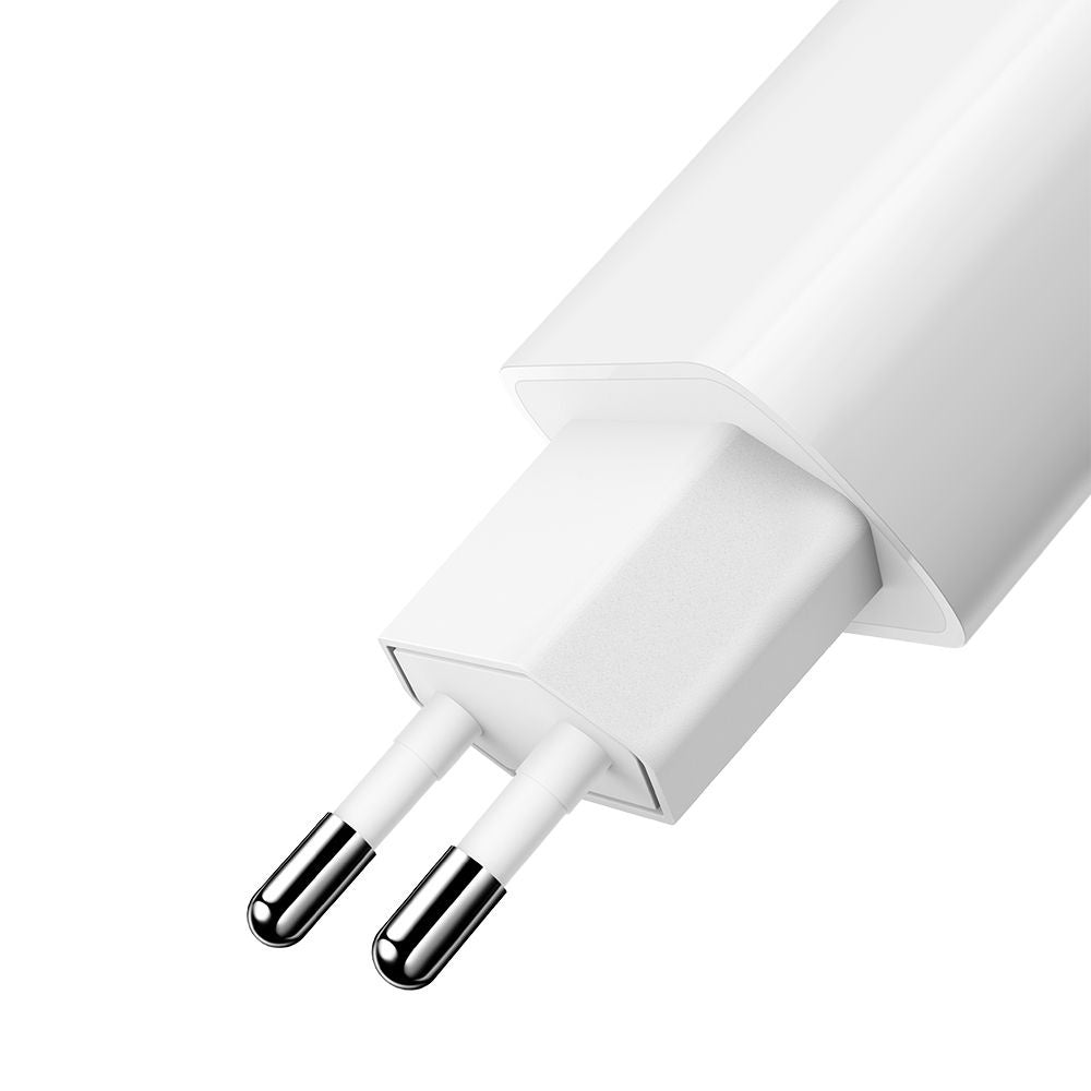 Ładowarka sieciowa z kablem USB-C McDodo CH-6721 Offer, 12W, 2.4A, 2 x USB-A, Biała