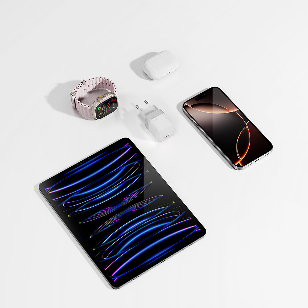 Ładowarka sieciowa Cuktech, 40W, 3A, 1 x USB-C, Biała CKAC301SEUWH