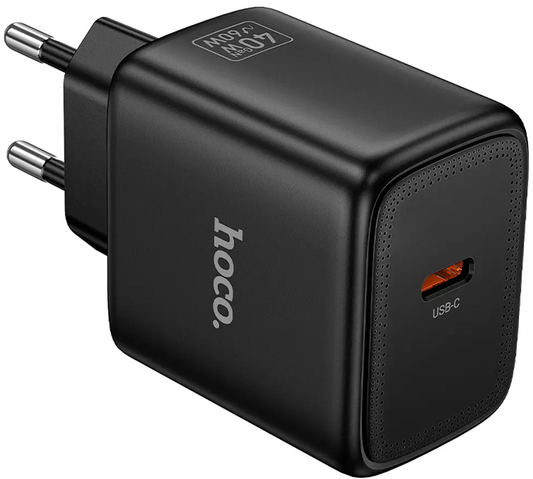 Ładowarka sieciowa HOCO N83, 40W, 3A, 1 x USB-C, Czarny