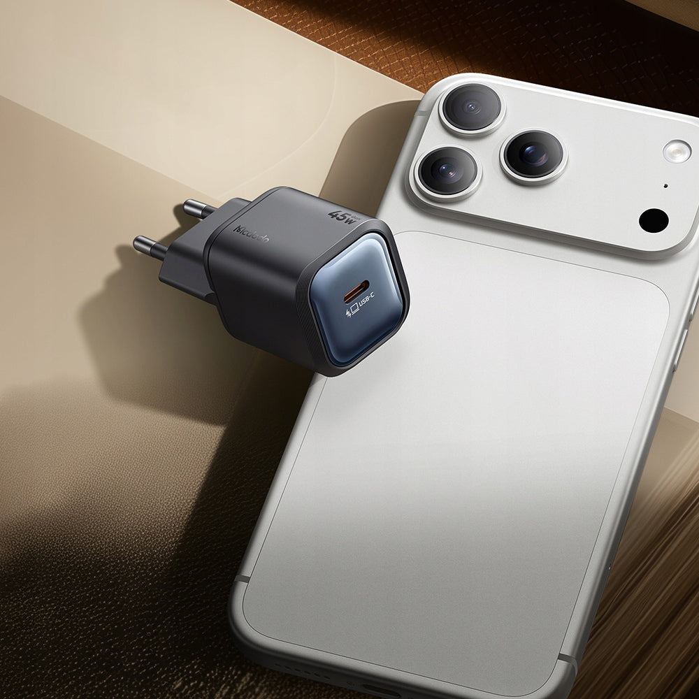 Ładowarka sieciowa McDodo CH-4391 Ultimate Mini, 45W, 3A, 1 x USB-C, czarna