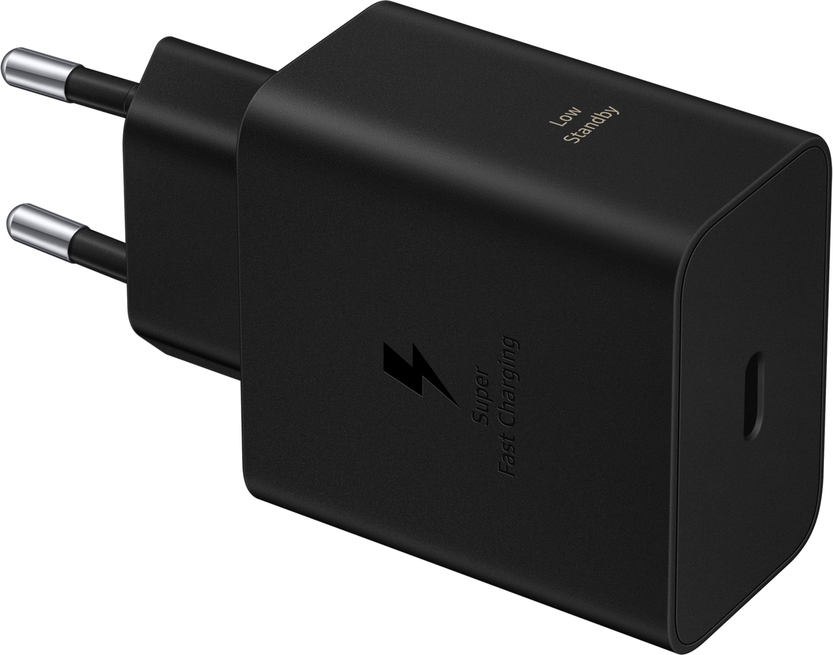 Ładowarka sieciowa Samsung, 60W, 3A, 1 x USB-C, Czarna EP-T6010NBEGWW