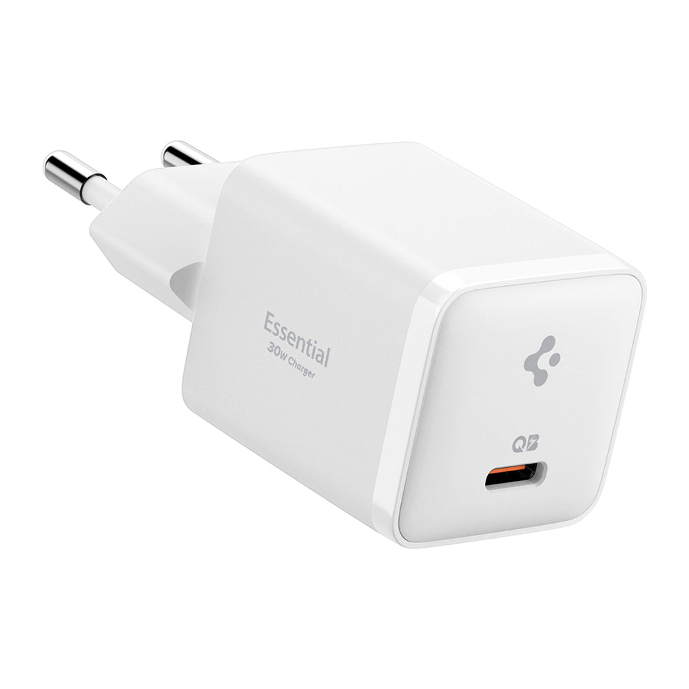 Ładowarka sieciowa Spigen EE301EU Essential, 30W, 3A, 1 x USB-C, Biała KF2363556