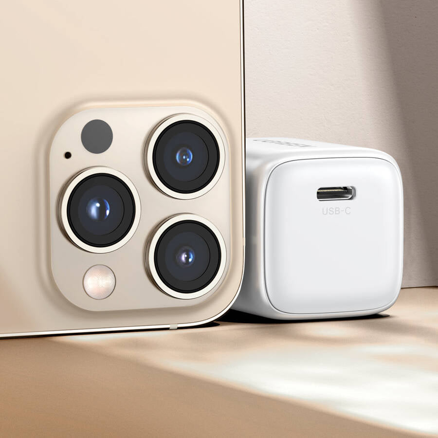 Ładowarka sieciowa UGREEN CD318, 20W, 3A, 1 x USB-C, biała