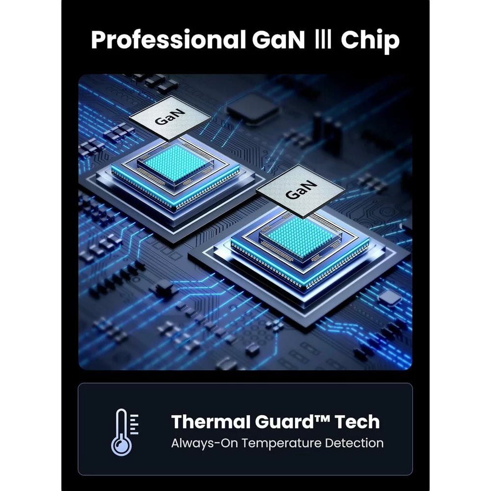 Stacja ładująca UGREEN CD333 Nexode, 300W, 5A, 1 x USB-A - 4 x USB-C, szara