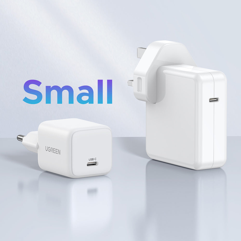 Ładowarka sieciowa UGREEN X512, 20W, 3A, 1 x USB-C, Biała