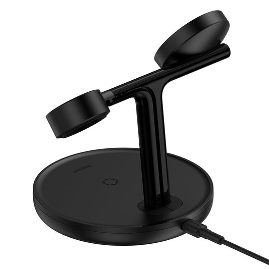 Baseus Swan 3in1, 15W, 1.67A, Black WXTE000101 WXTE000101