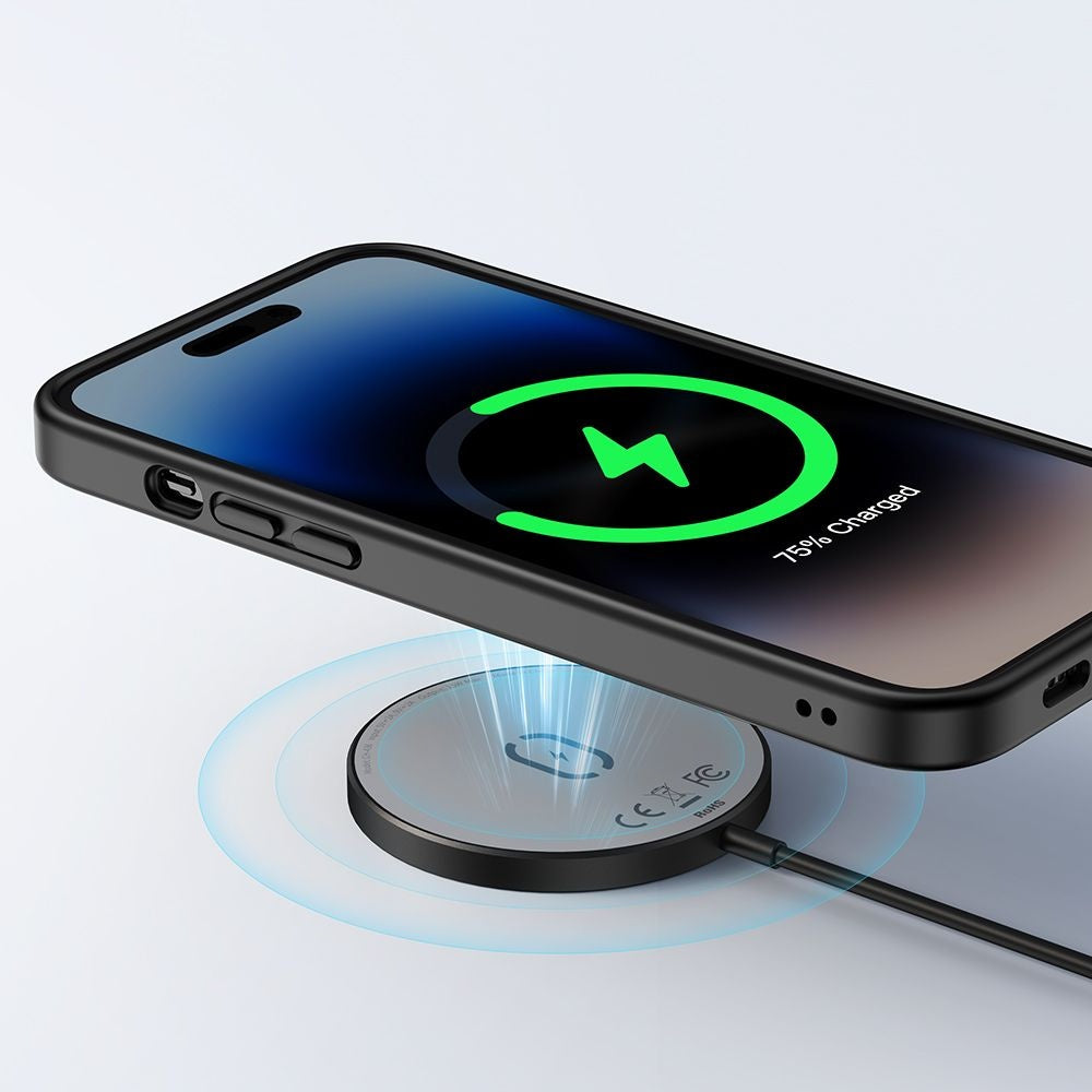 McDodo CH-4360 Moon Wireless Network Charger, 15W, 1.67A, Black
