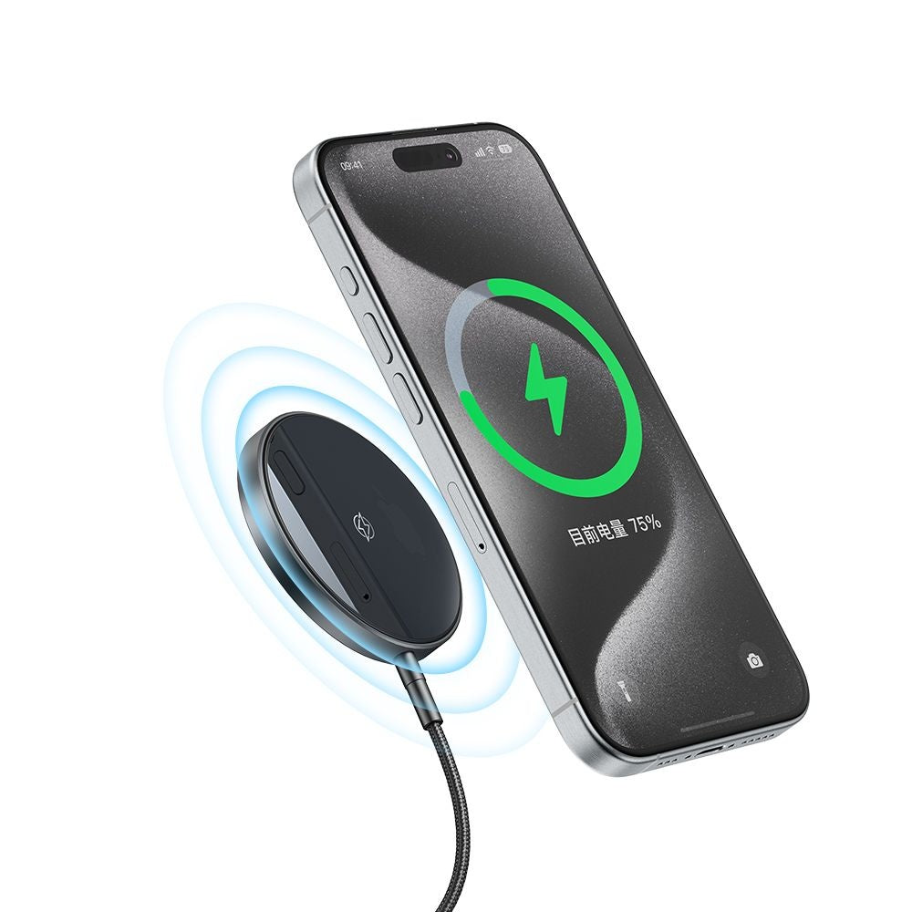 McDodo CH-5490 Wireless Network Charger, 15W, 1.67A, Black