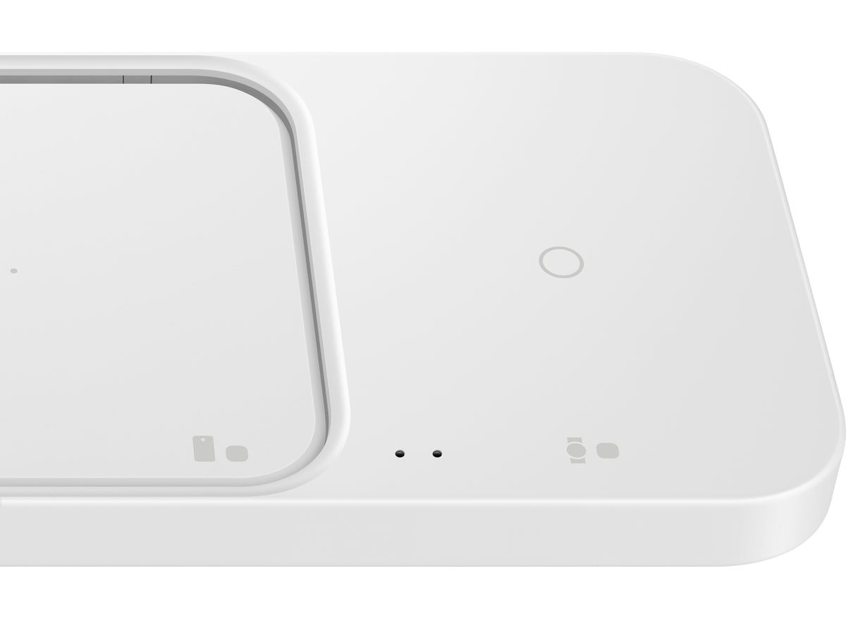 Ładowarka sieciowa bezprzewodowa Samsung Duo, 15W, 1,67A, Biała, Odnowiona EP-P5400TWEGEU