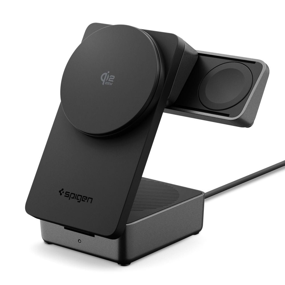 Ładowarka Sieciowa Bezprzewodowa Spigen EF323MQ Essential 3in1, 25W, Czarna ACH10398