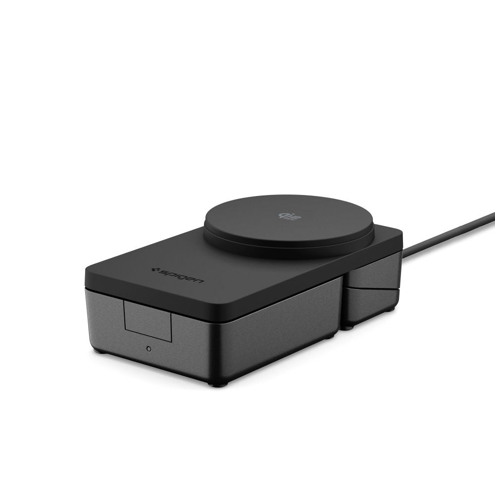 Ładowarka Sieciowa Bezprzewodowa Spigen EF323MQ Essential 3in1, 25W, Czarna ACH10398