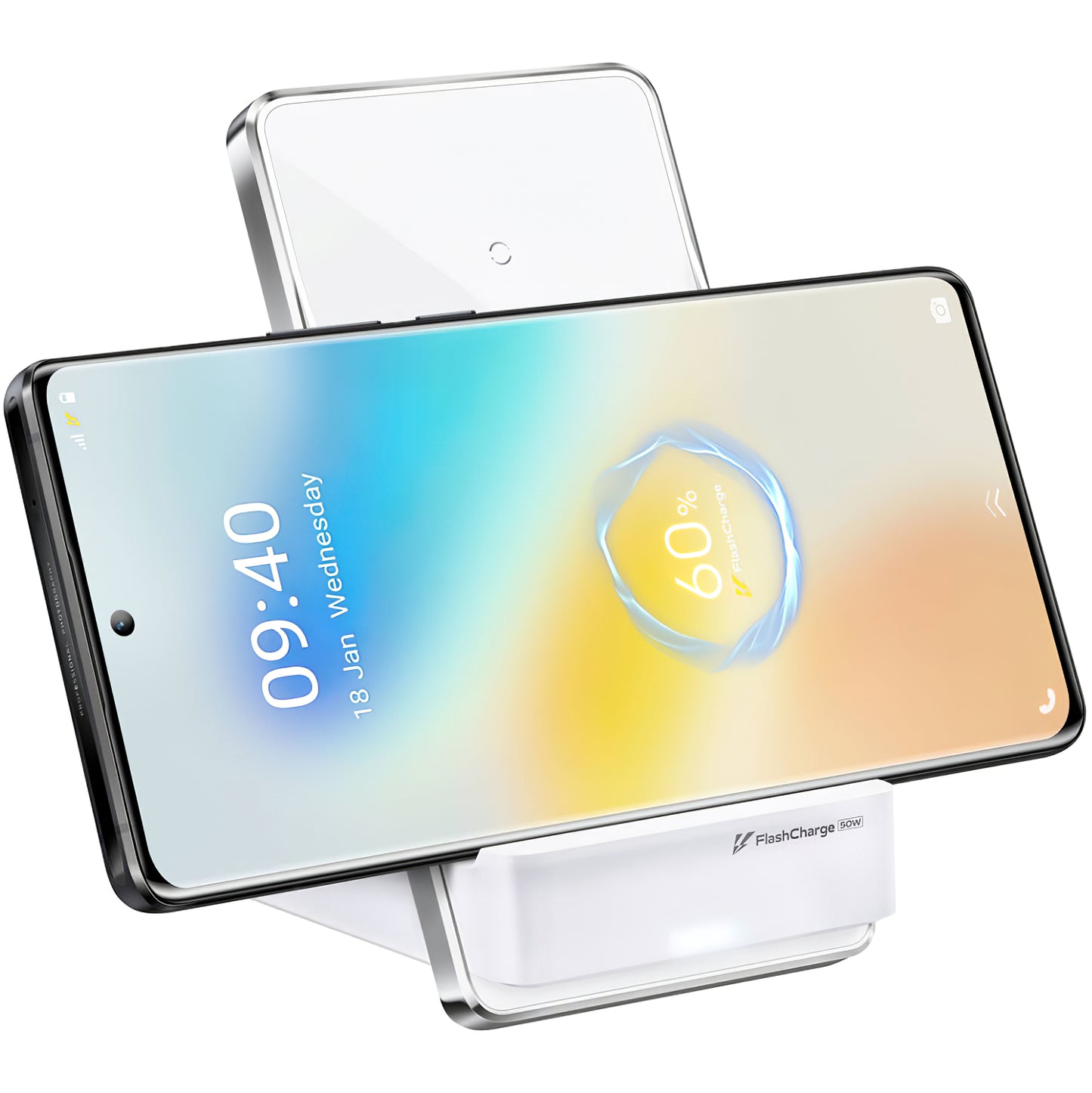 vivo Wireless Network Charger, 50W, 6A, White, Resealed 6000333
