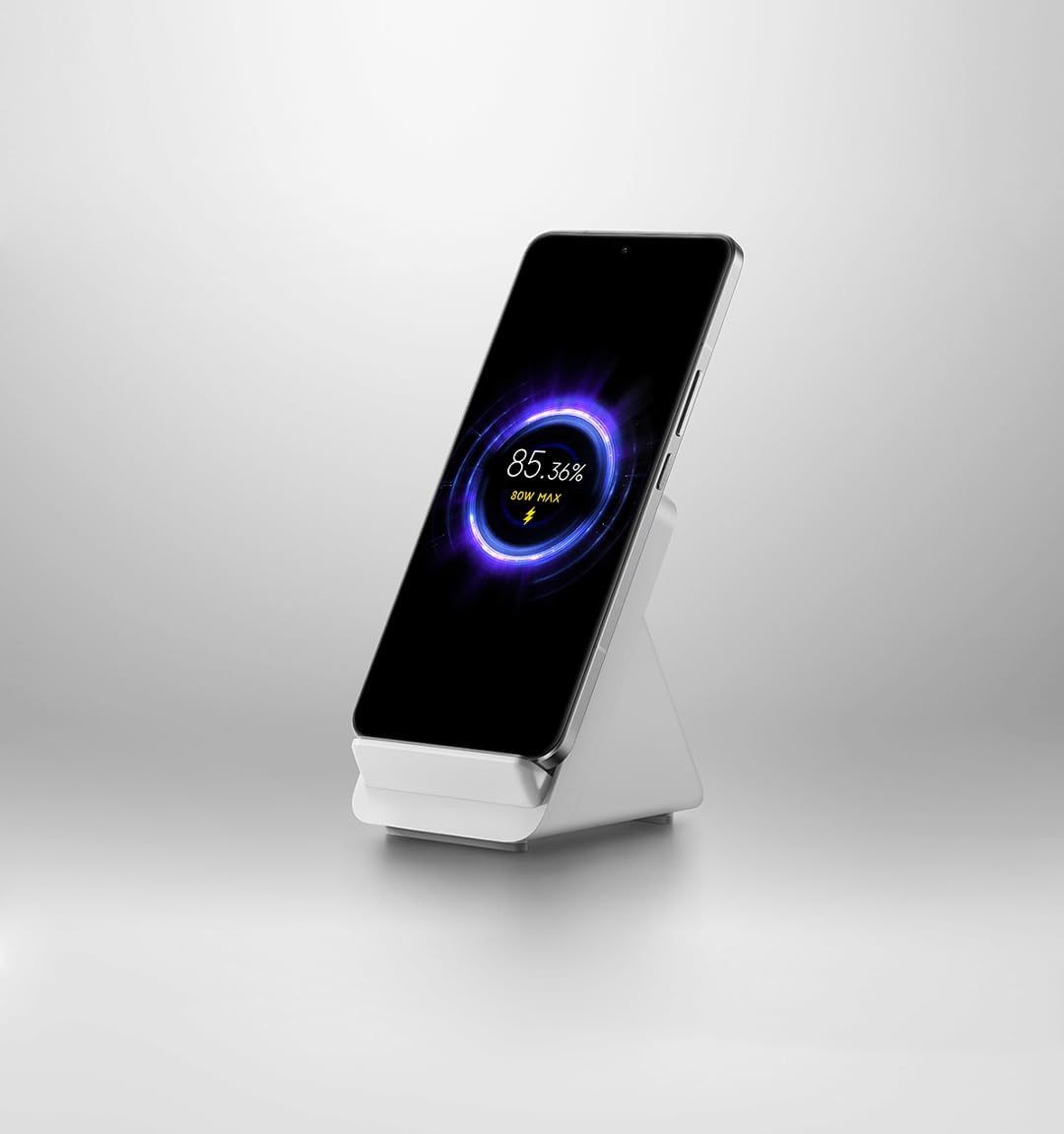 Bezprzewodowa ładowarka sieciowa Xiaomi MDY-16-ES, 80 W, biała