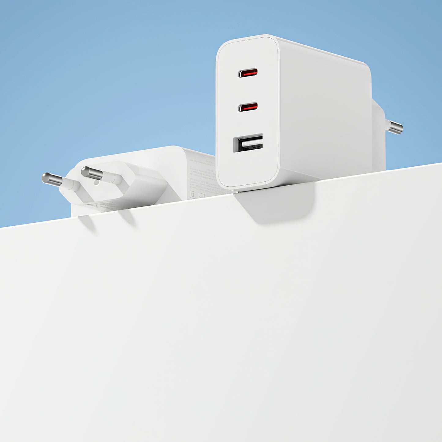 Network Charger Xiaomi 2C1A GaN, 67W, 3A, 1 x USB-A - 2 x USB-C, White