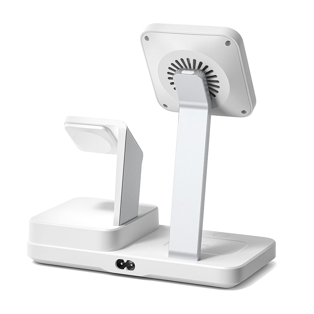 Ładowarka Stacja ESR CryoBoost QI 6w1, 100W, 2 x USB-A - 1 x USB-C, Biała