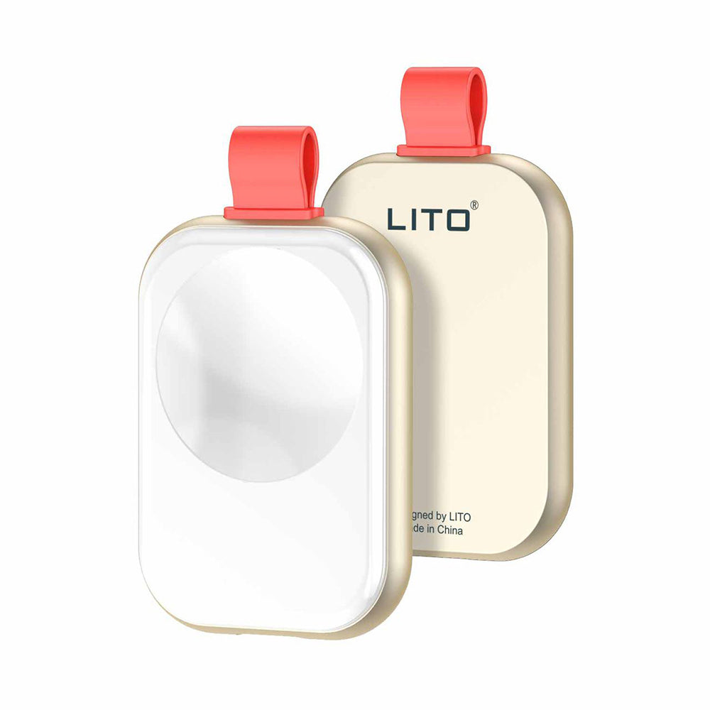 Ładowarka bezprzewodowa Lito LC03 do Apple Watch Series, Biała