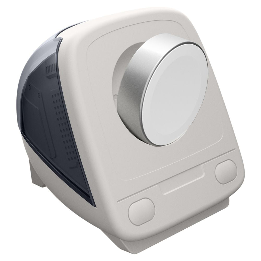 Stojak Spigen C1 Classic do bezprzewodowej ładowarki Apple Watch Series, Szary AMP09340