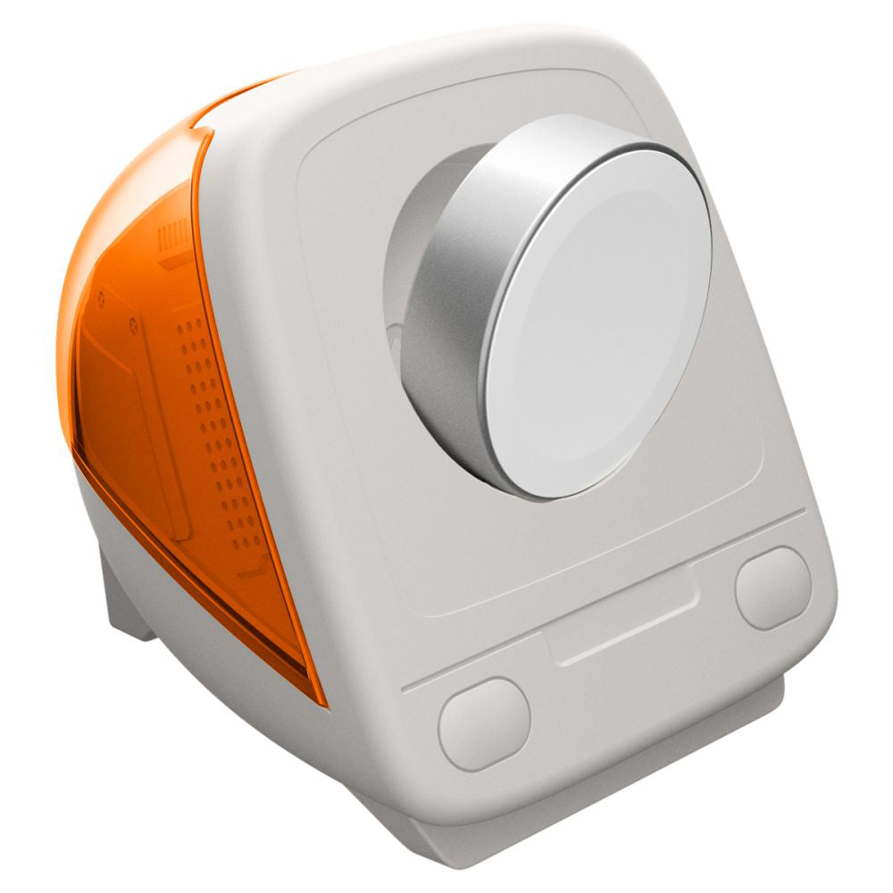 Podstawka Spigen C1 Classic do Bezprzewodowej Ładowarki Apple Watch Series, Pomarańczowa