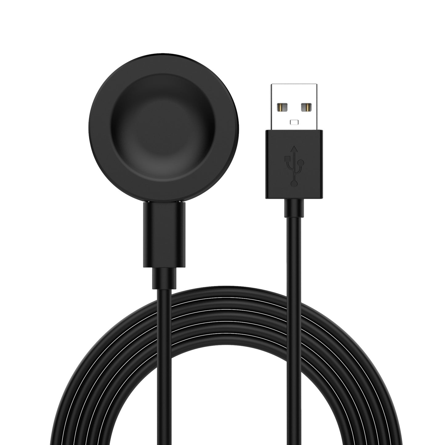 Ładowarka bezprzewodowa Techsuit THC2 do Honor Watch / Huawei Watch Series, USB-A, Czarny