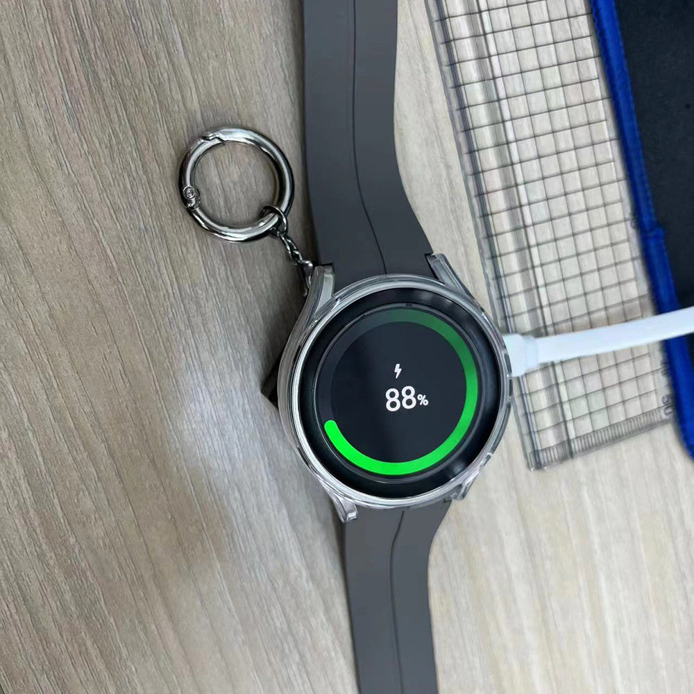 Techsuit TSC4 Wireless Charger for Samsung Galaxy Watch Series, Black