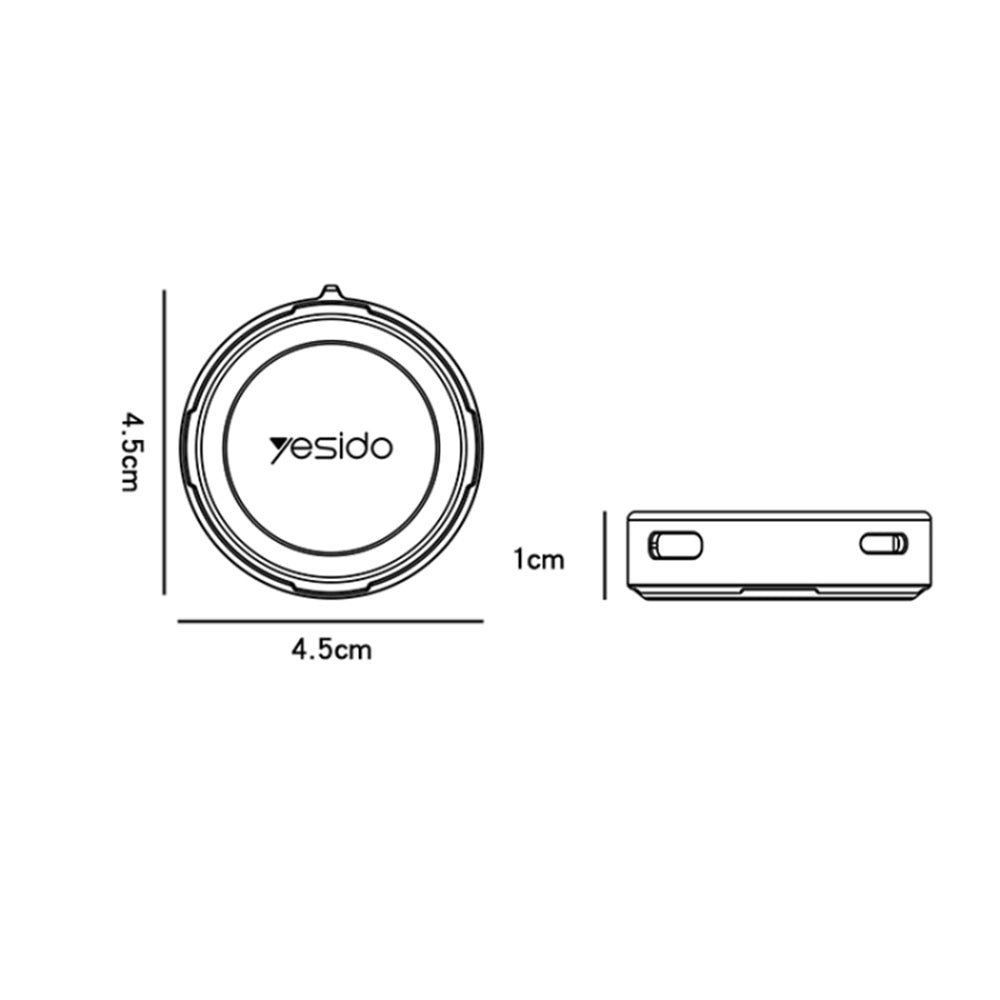 Bezprzewodowa ładowarka Yesido DS18 do Apple Watch Series, Czarna