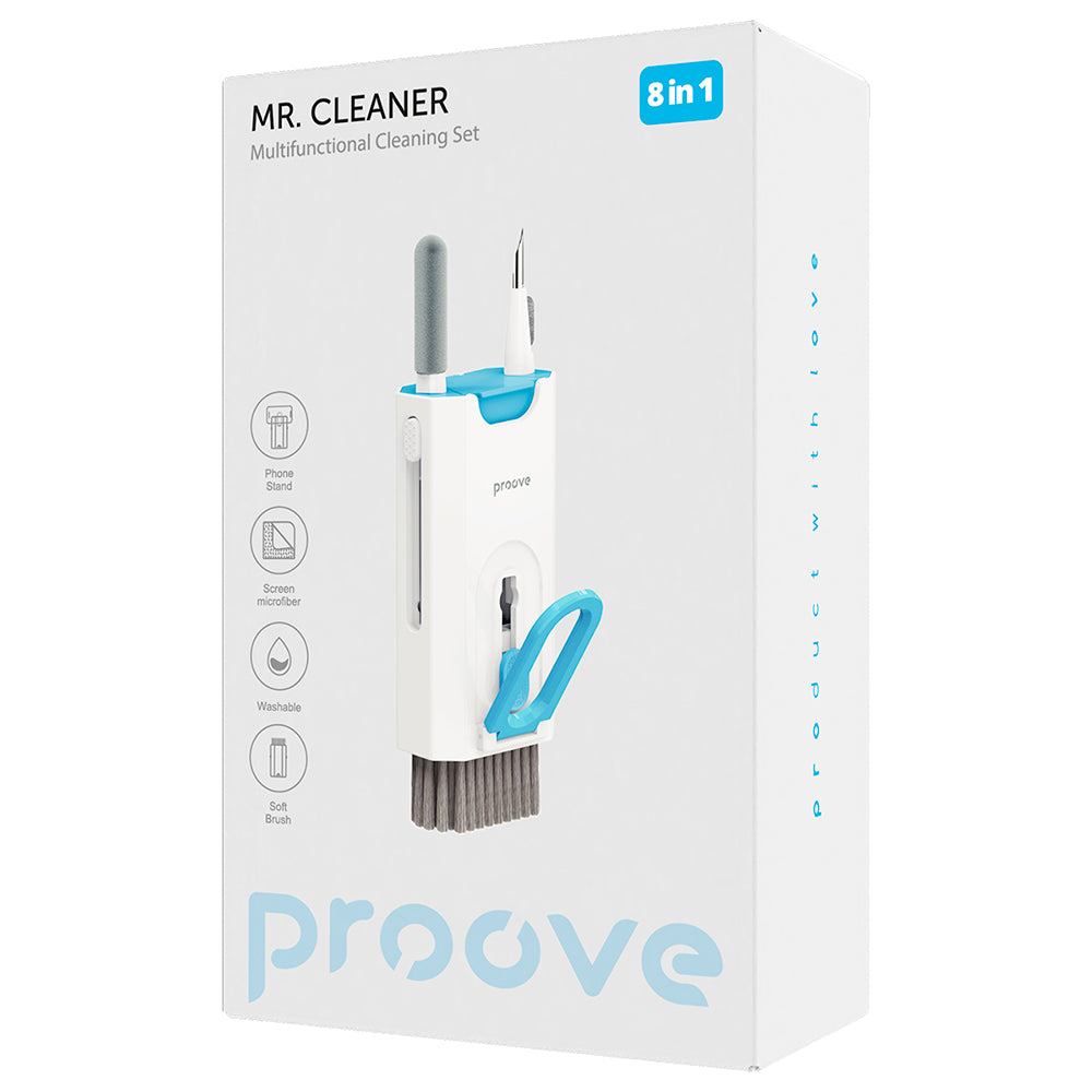 Narzędzie do czyszczenia Proove Mr.Cleaner, 8w1, Białe