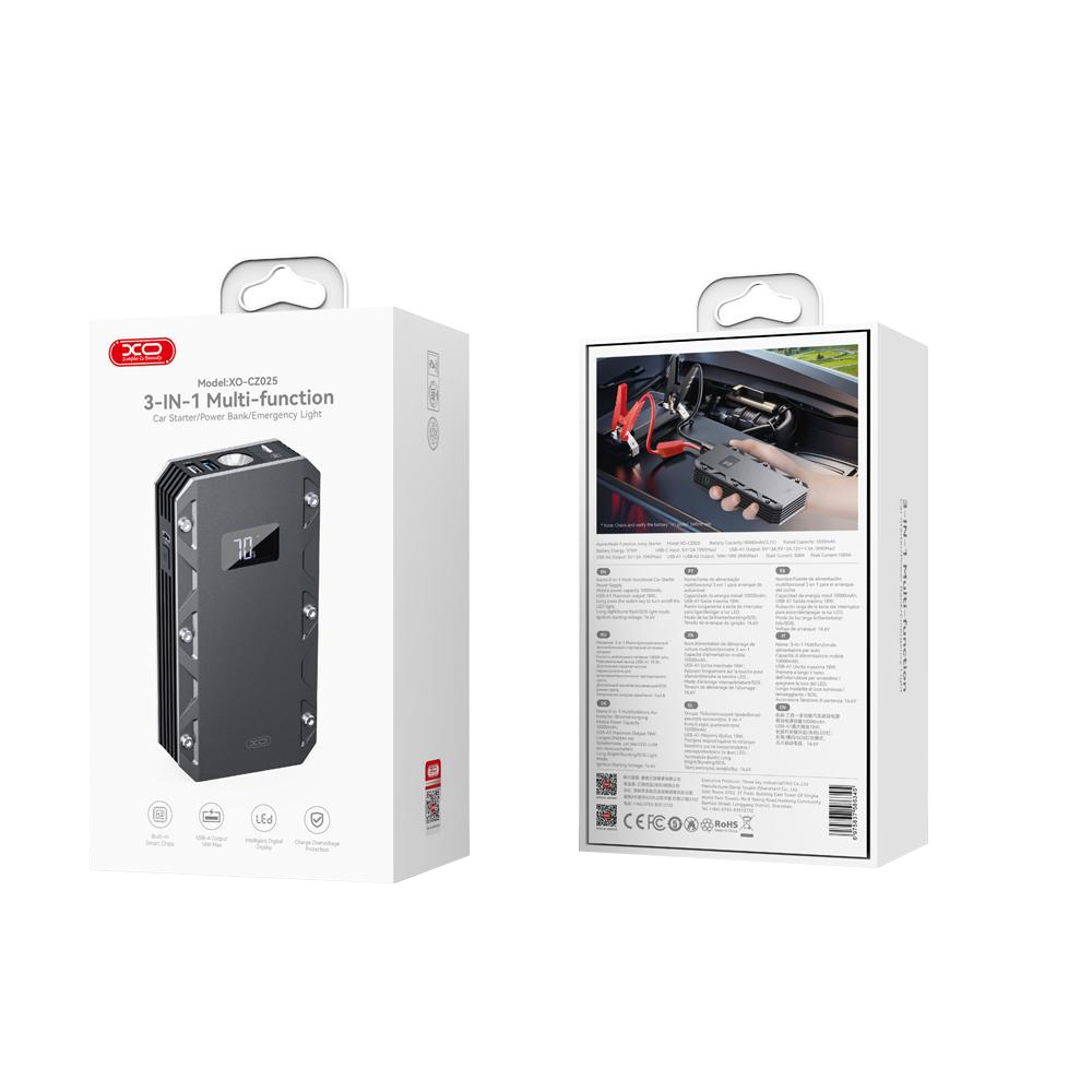 Jump Starter Auto XO Design CZ025