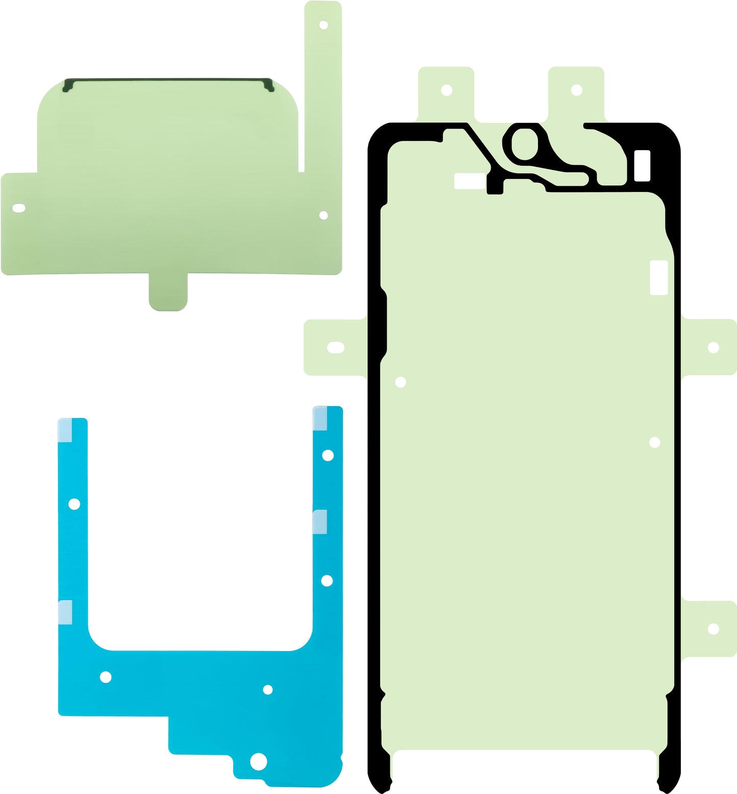 Zestaw klejów do wyświetlacza Samsung Galaxy S24 S921, zestaw serwisowy GH82-33295A