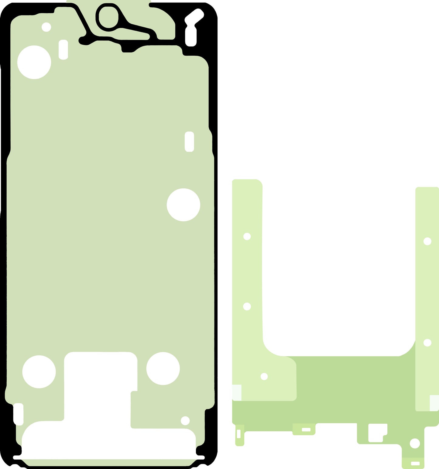 Zestaw klejów do wyświetlacza Samsung Galaxy S26 Plus S947, Service Pack GH82-39220A