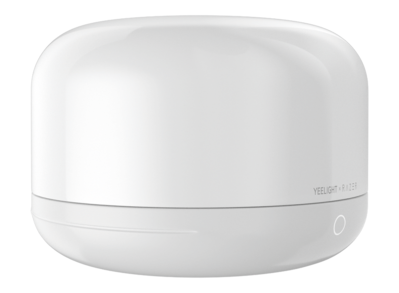 Lampa nocna LED Yeelight D2 by Razer, Wi-Fi, 5W, 1700K - 6500K, 240lm, RGB, Biała, Odnowiona YLCT01YL