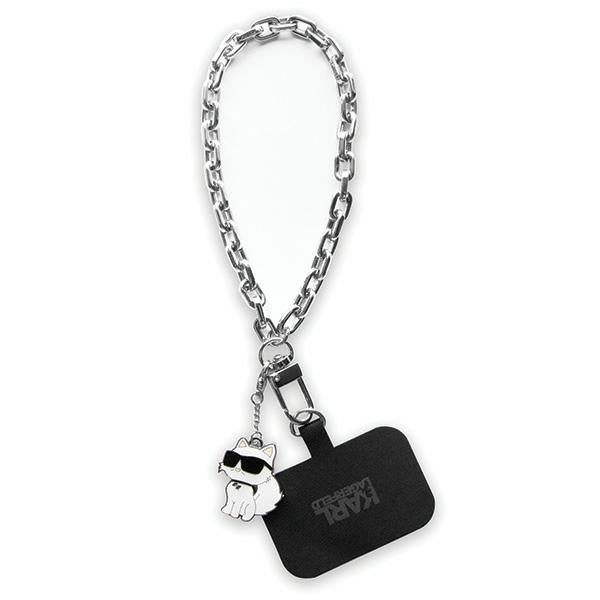 Brelok do telefonu Karl Lagerfeld Choupette, Srebrny