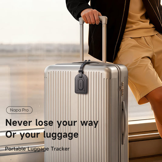 Mcdodo SmartTag Luggage Napa Pro AT-3790 dla serii iOS, czarny