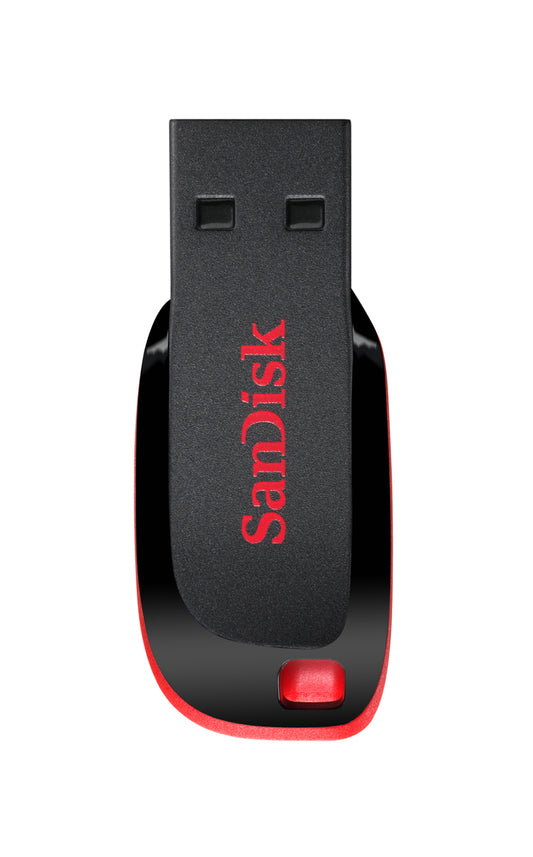 Zewnętrzna pamięć USB-A SanDisk Cruzer Blade, 128Gb SDCZ50-128G-B35