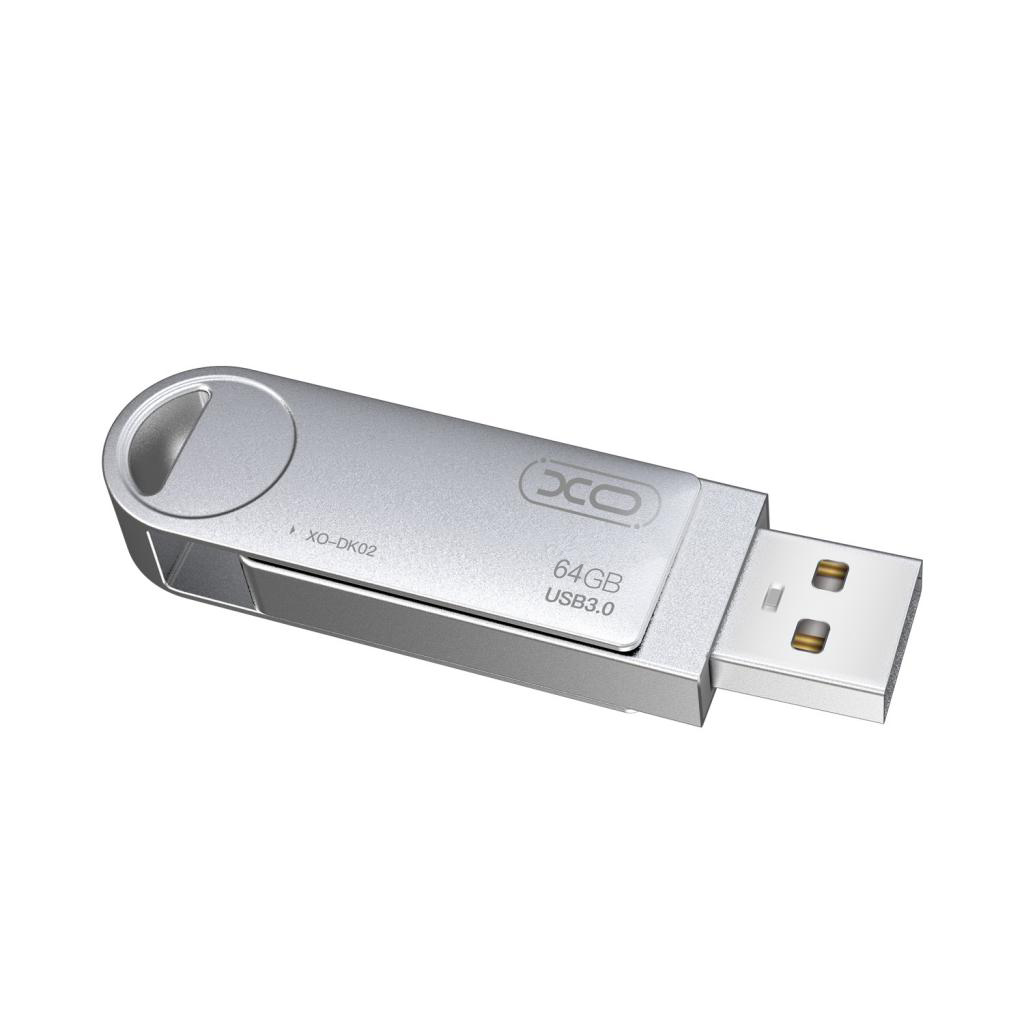 Zewnętrzna pamięć USB-A 3.0 XO Design DK02, 64Gb