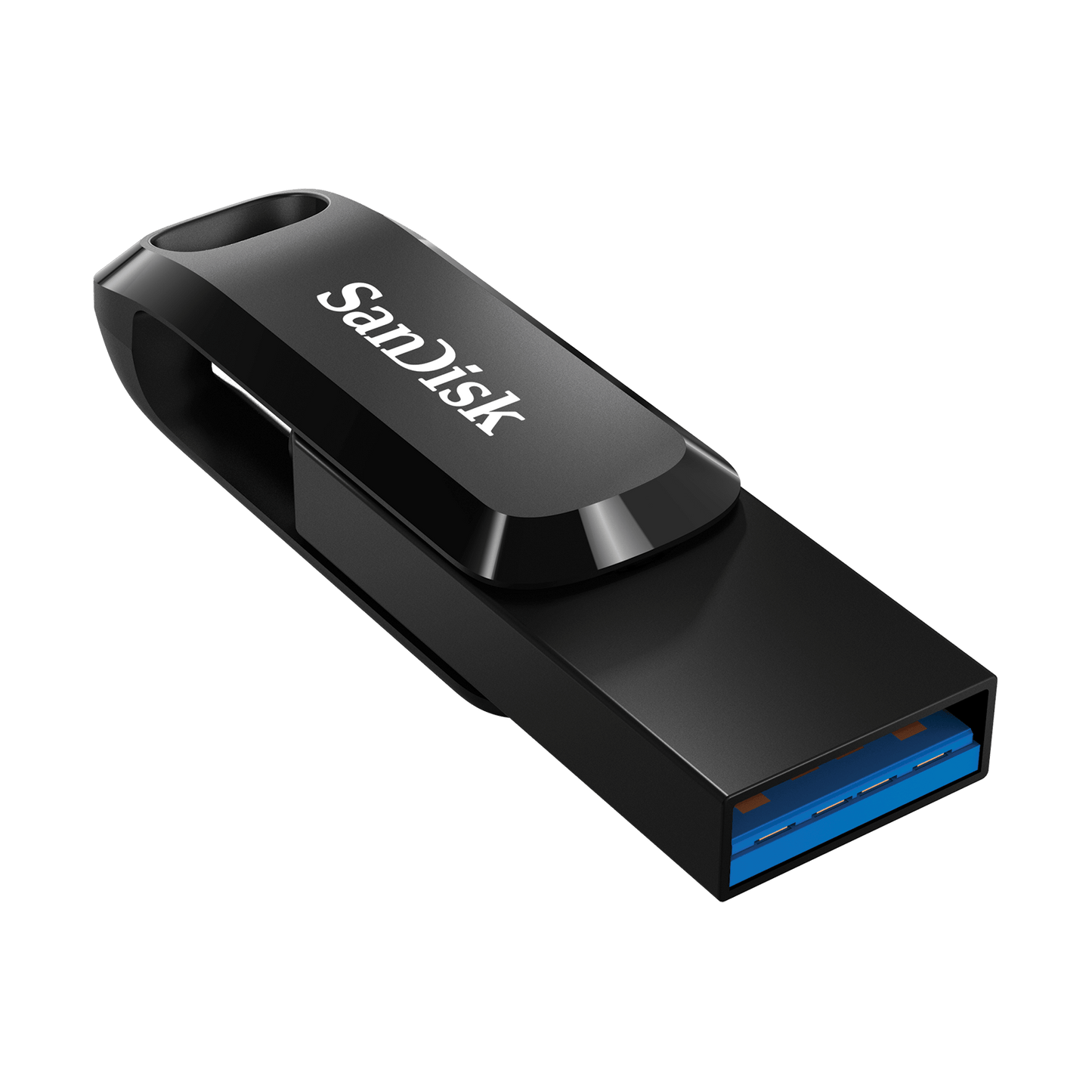 Zewnętrzna pamięć USB-A 3.2 / USB-C SanDisk Ultra Dual Go, 128Gb SDDDC3-128G-G46