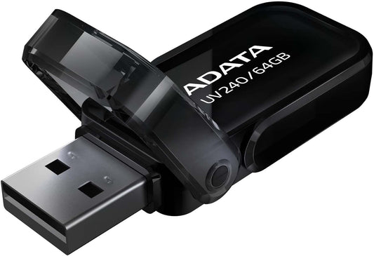 Pamięć zewnętrzna USB-A Adata UV240 UV240, 32Gb AUV240-32G-RBK AUV240-32G-RBK