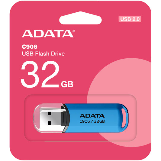 Pamięć zewnętrzna USB-A Adata C906, 32Gb AC906-32G-RWB