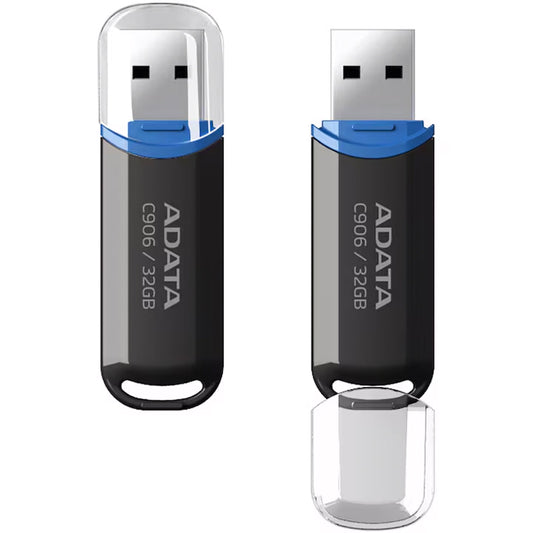 Zewnętrzna pamięć USB-A Adata C906, 32Gb AC906-32G-RBK