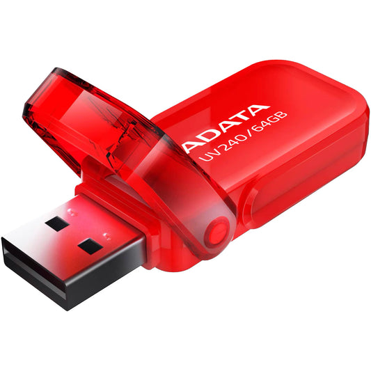 Zewnętrzna pamięć USB-A Adata UV240, 64Gb AUV240-64G-RRD