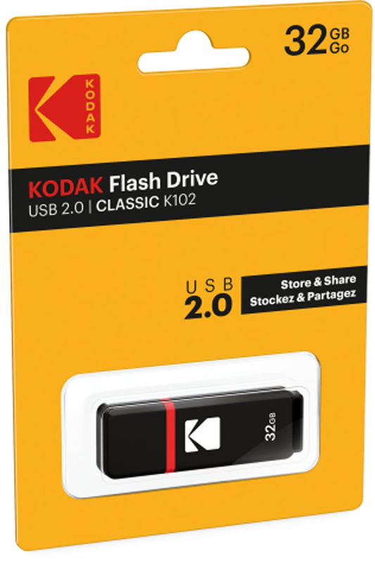 Pamięć zewnętrzna USB-A Kodak K102, 32Gb EKMMD32GK102
