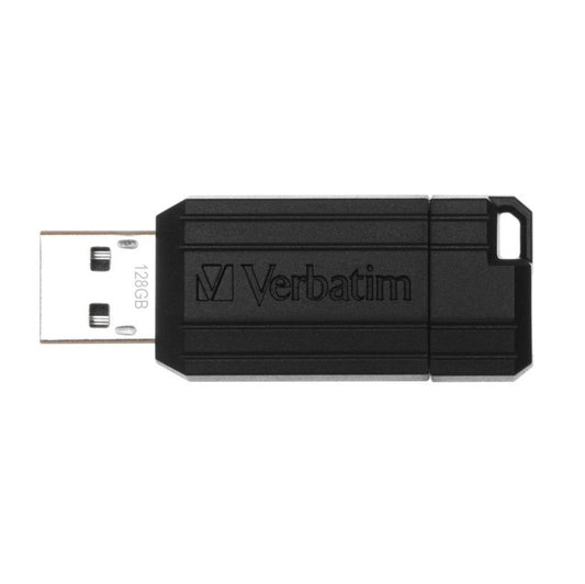 Zewnętrzna pamięć USB-A Verbatim PenDrive Pinstripe, 128Gb