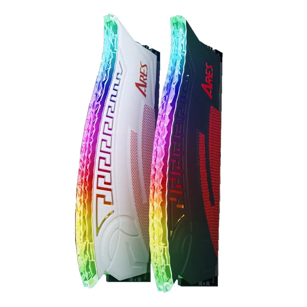 Pamięć RAM Dato Ares Armor, DDR4, RGB, 2 x 8GB, 3600Mhz, CL18, Czarna AMRGB8GX216G36K