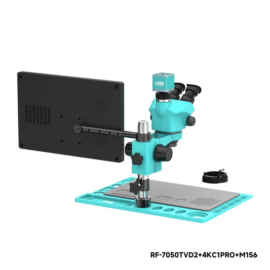 Mikroskop z monitorem i kamerą RF4 RF-7050TVD2 + 4KC1PRO + M156