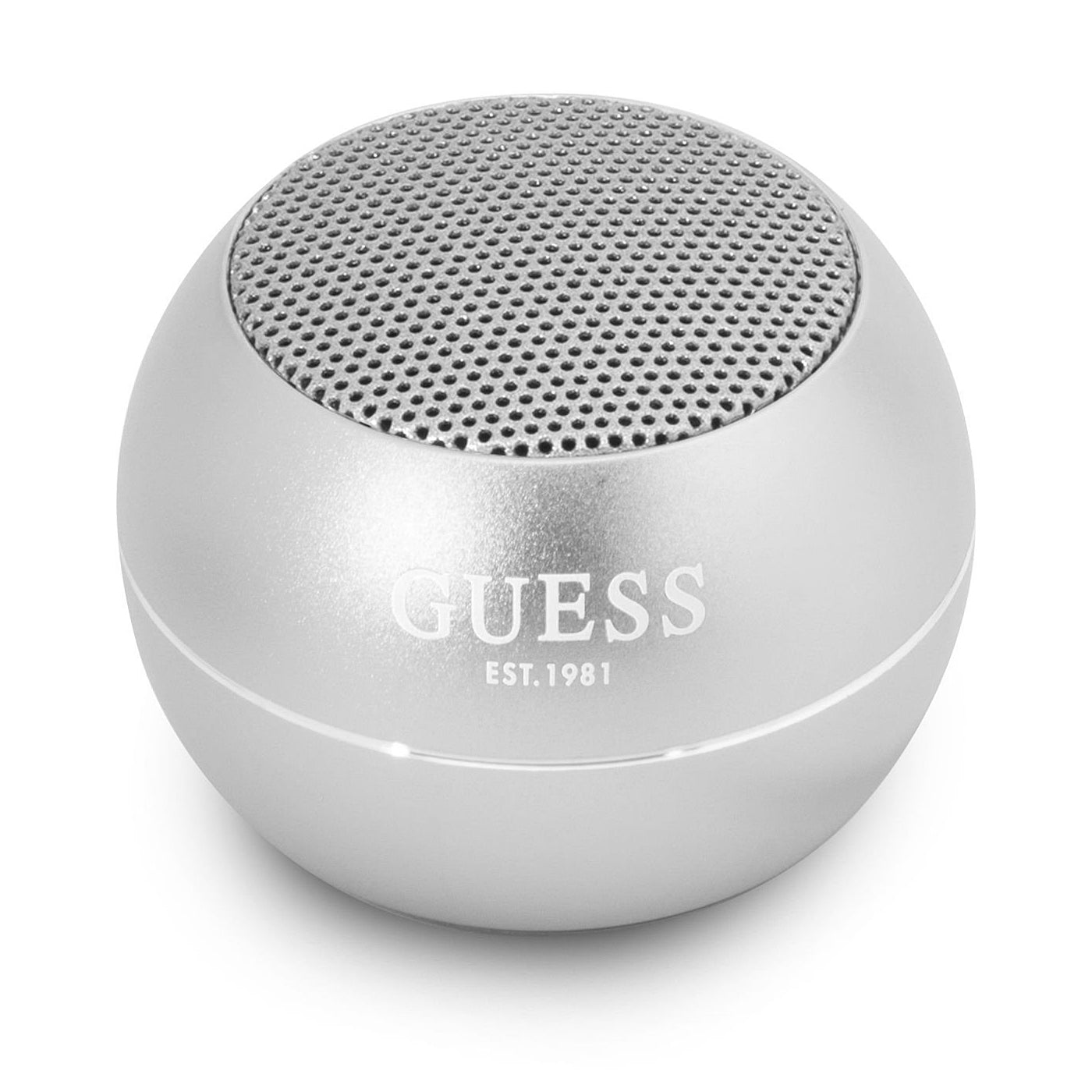 Przenośny głośnik Bluetooth Guess, 3W, Srebrny
