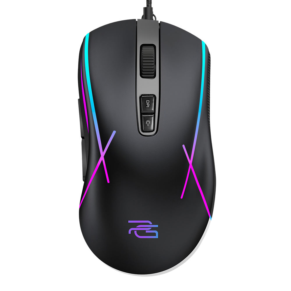 Mysz Gamingowa Przewodowa USB Proove Defiant, RGB, 7200DPI, Czarna CMDE00000102