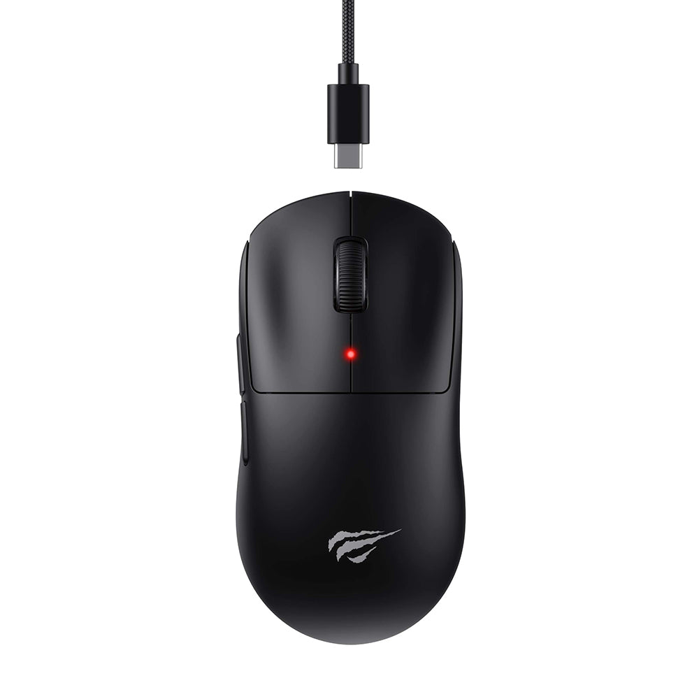 Mysz Gamingowa Bezprzewodowa HAVIT MS970WB Pro, 800DPI - 12000DPI, BT / Wi-Fi / Przewodowa, Czarna